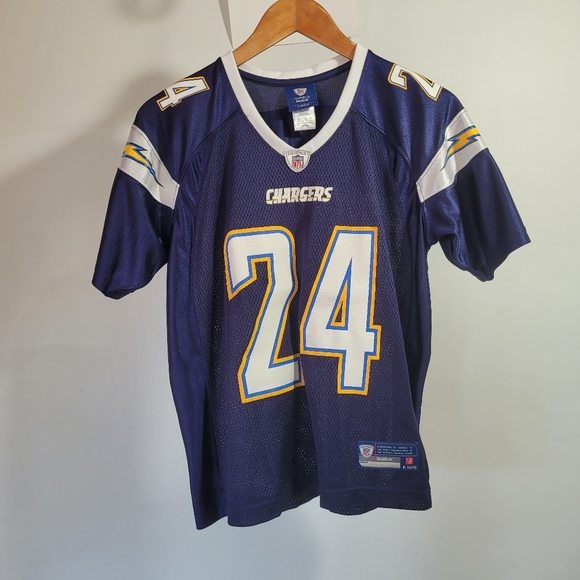 On Field Reebok San Diego Chargers Ryan Matthews #24 Jersey Womens Sz Medium - Picture 1 of 6